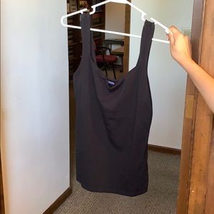 Black tank top